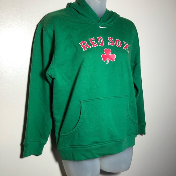 green red sox hoodie